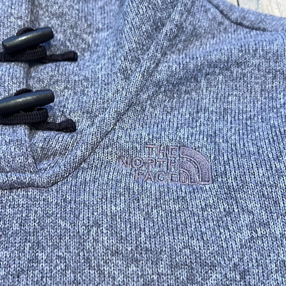 The North Face Jacket Crescent Fleece Hooded Pullover Fleece Toggle Sweater Med - Picture 5 of 14